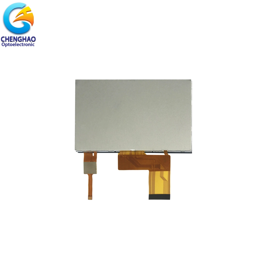 Industrial Grade 4.3" LCD Panel Transmissive / Normally Black Wqvga Full Color Display