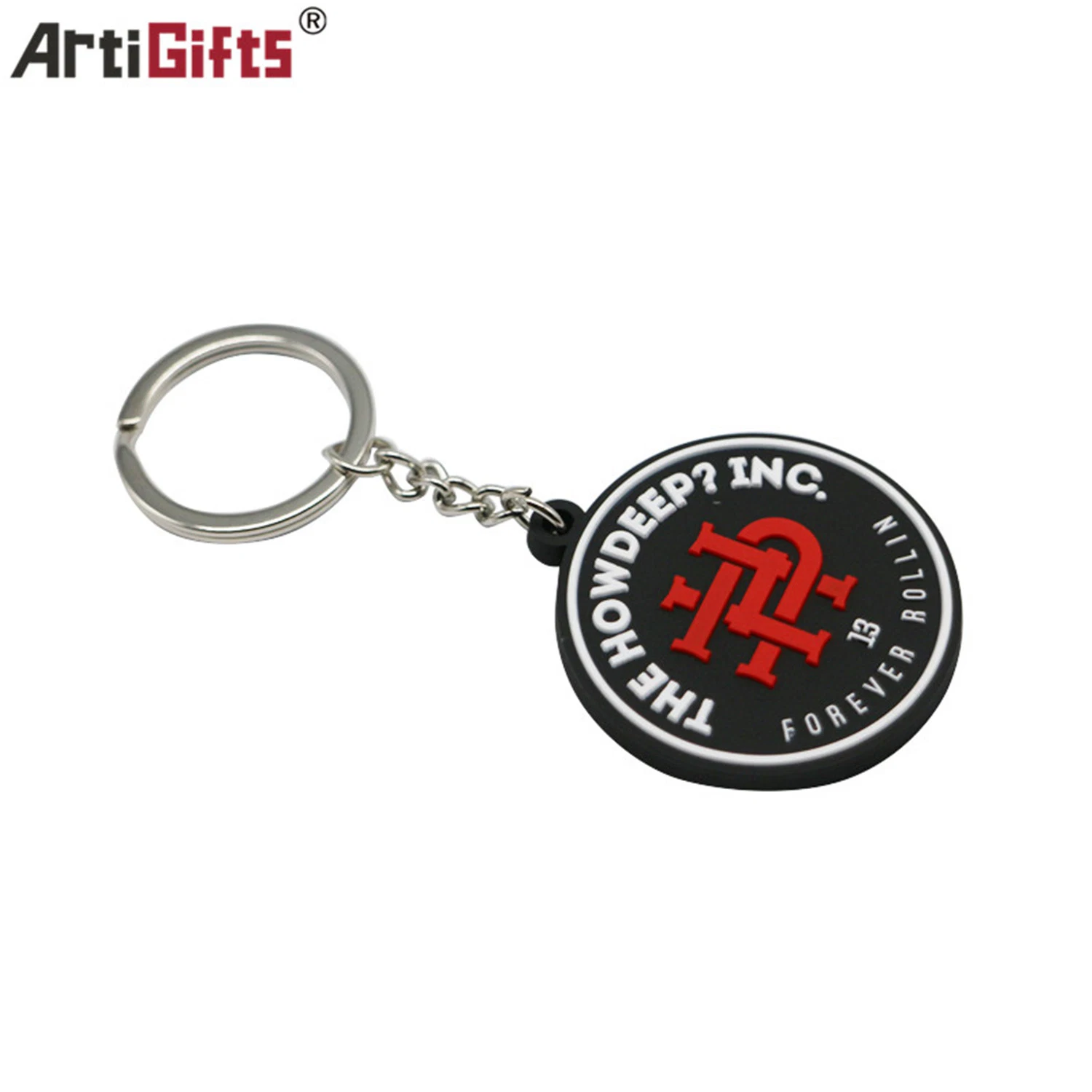 New Design Metal/PVC/Feather Keychain for Collectors