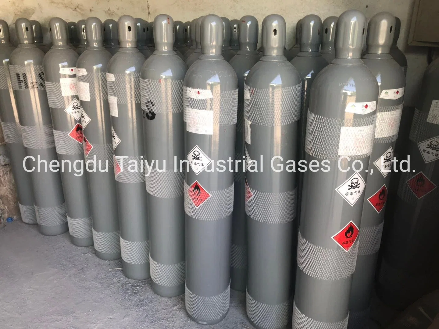 H2s Gas Factory Price Specialty Gas Hydrogen Sulfide Gas