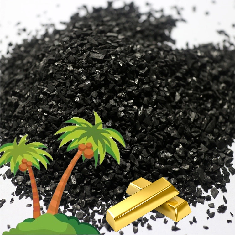 Coconut Shell Granular Activated Carbon Water Treatment Gold Processing Recovery Refining