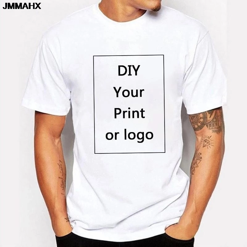 Custom оптовая мужская пустым 100% хлопок Tshirt высокое качество обычная плюс размер T-Shirtsl для мужчин