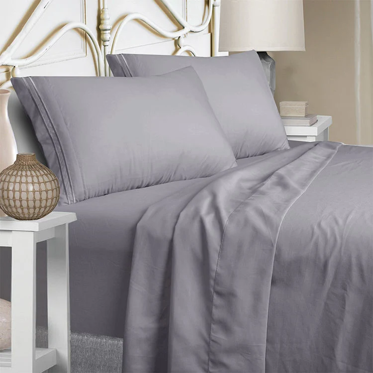 Bedding Microfiber Comforter Set Bed Sheets 4/6PCS Bedlinen Hotel Queen King Bed Sheet Set