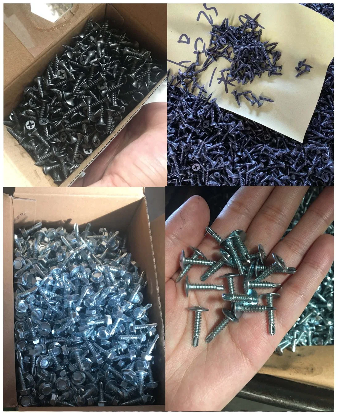 Good Quality Fine Thread Grey Phosphate Gypsum Board Drywall Screw