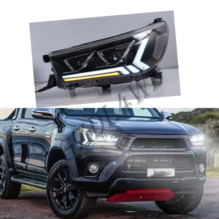 Repalcement automático de faros de LED para Toyota Hilux 2015-2019