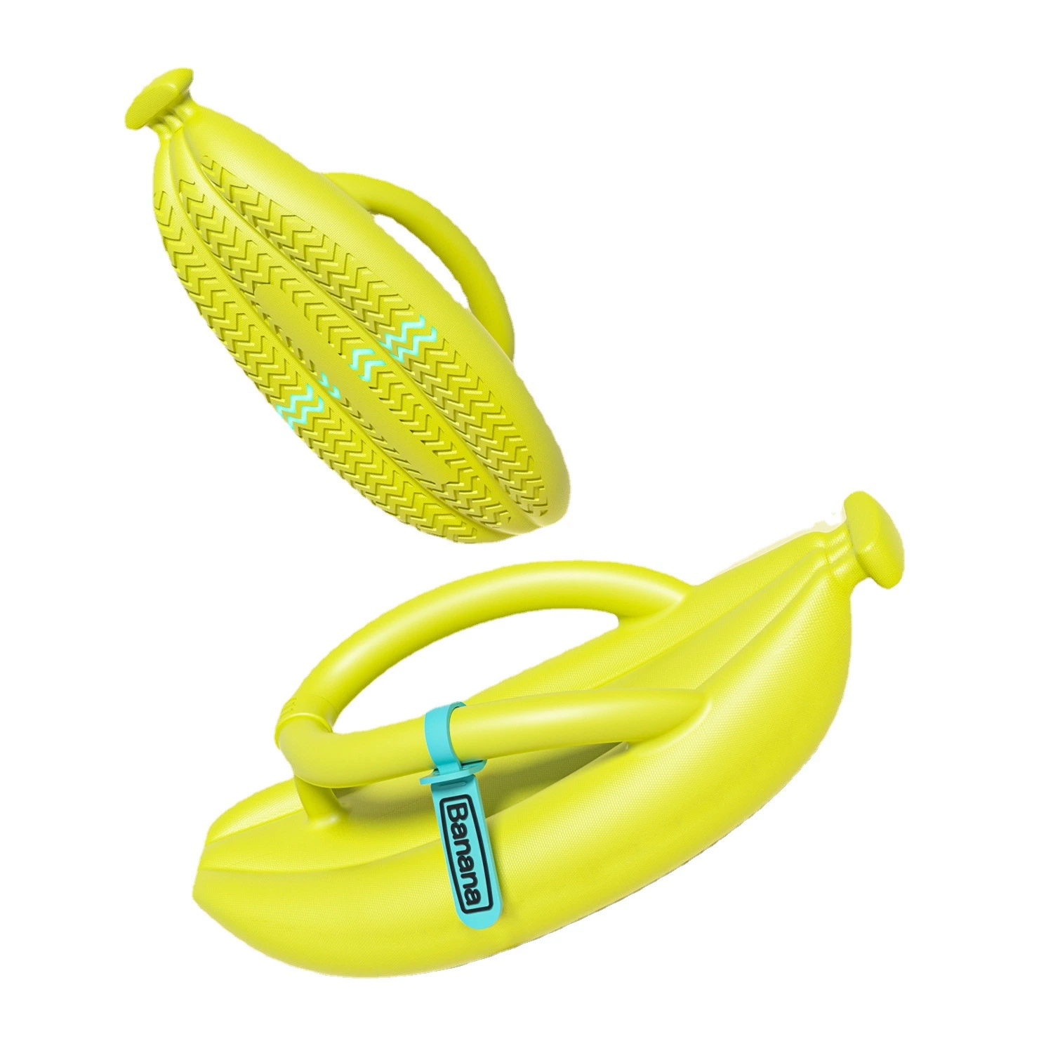 2023 New Comfortable Banana Shape EVA Soft Thick Bottom Banana Slipper