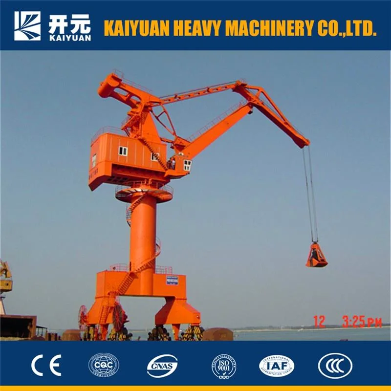 Luffing and Slewing Machine Portal Crane for Port