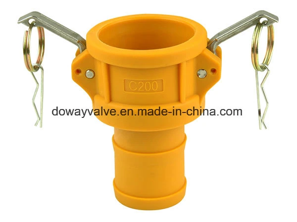 Type C Nylon Camlock Coupler for Shank Hose