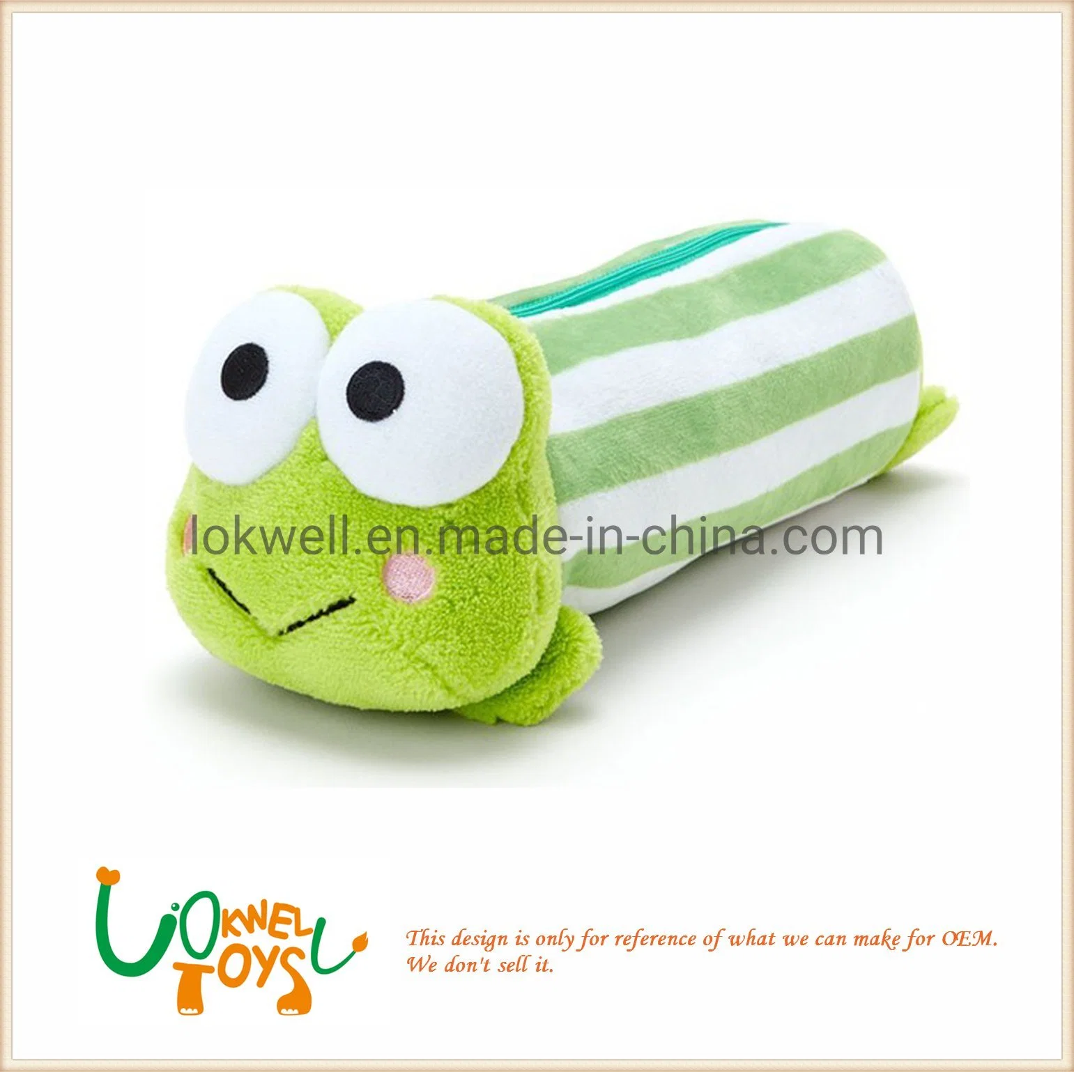 Soft Animal Bag Kids Educational Plush Pencil Case