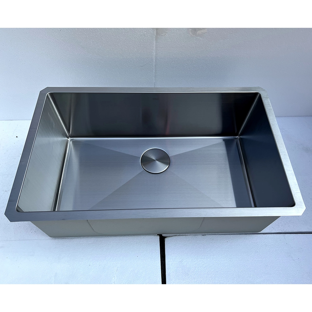 Undermount Home Furniture Bathroom Washing Basin Stainless Steel Single Bowl Kitchen Sinks