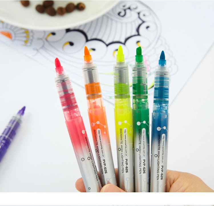 Marker Pen Fluorescent Ink Highlighter for Office Supply