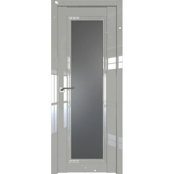 Moderno diseño personalizado de casa moderna de la puerta de Aluminio con ventana