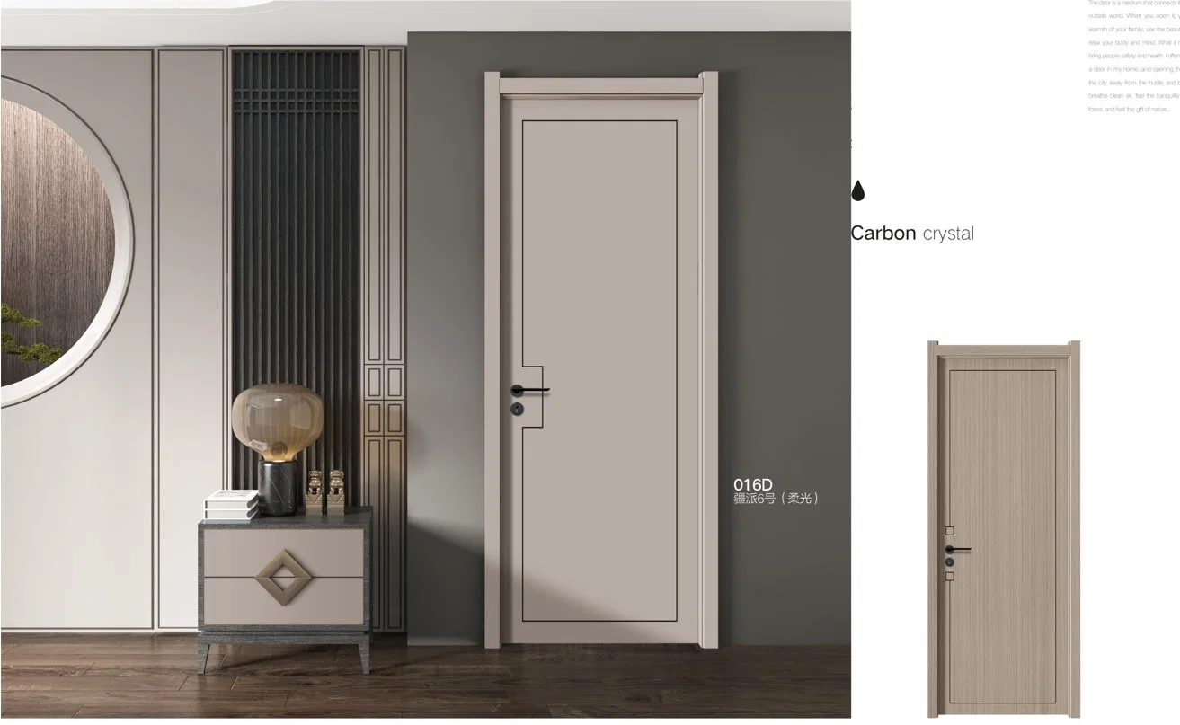 Factory Wooden Veneer Door Skin Panel with New Material for Home