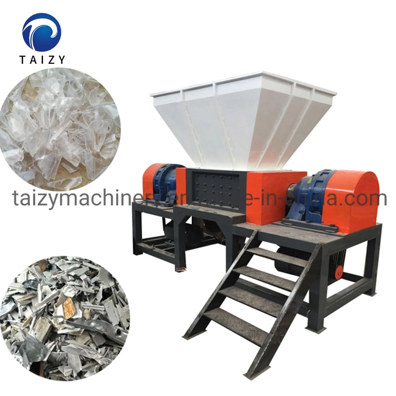 Hot Selling Waste Metal Glass Bottle Shredder Crusher Recycling Machine Wood Shredder Machine