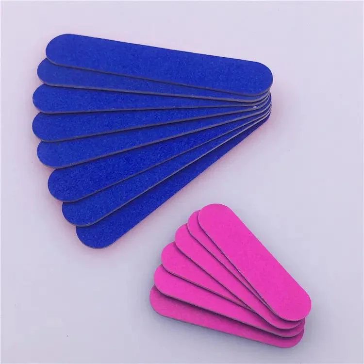 Professional Wholesale/Supplier Disposable Mini Washable Emery Board Wooden Nail File