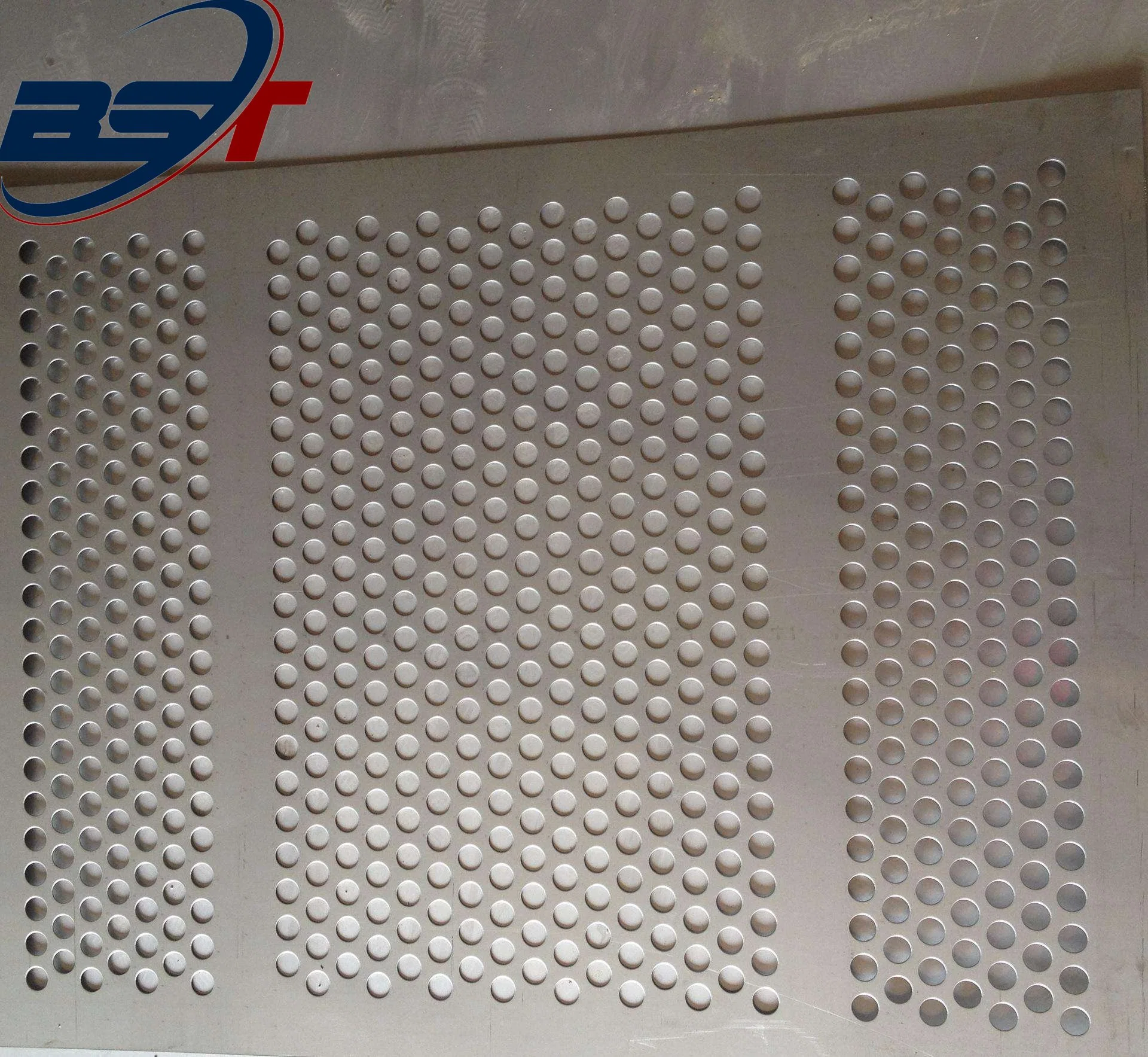 Diamond Punched Perforated Metal Mesh Aluminium Sheets