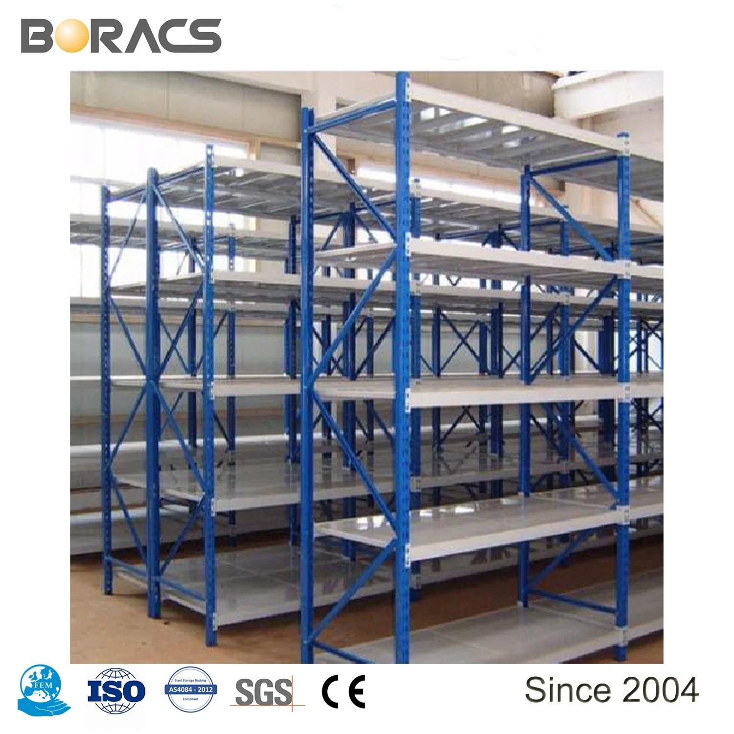 Short Manual Picking Shelving/Racking for Small Spare Part with Steel Panel or Wooden Panel