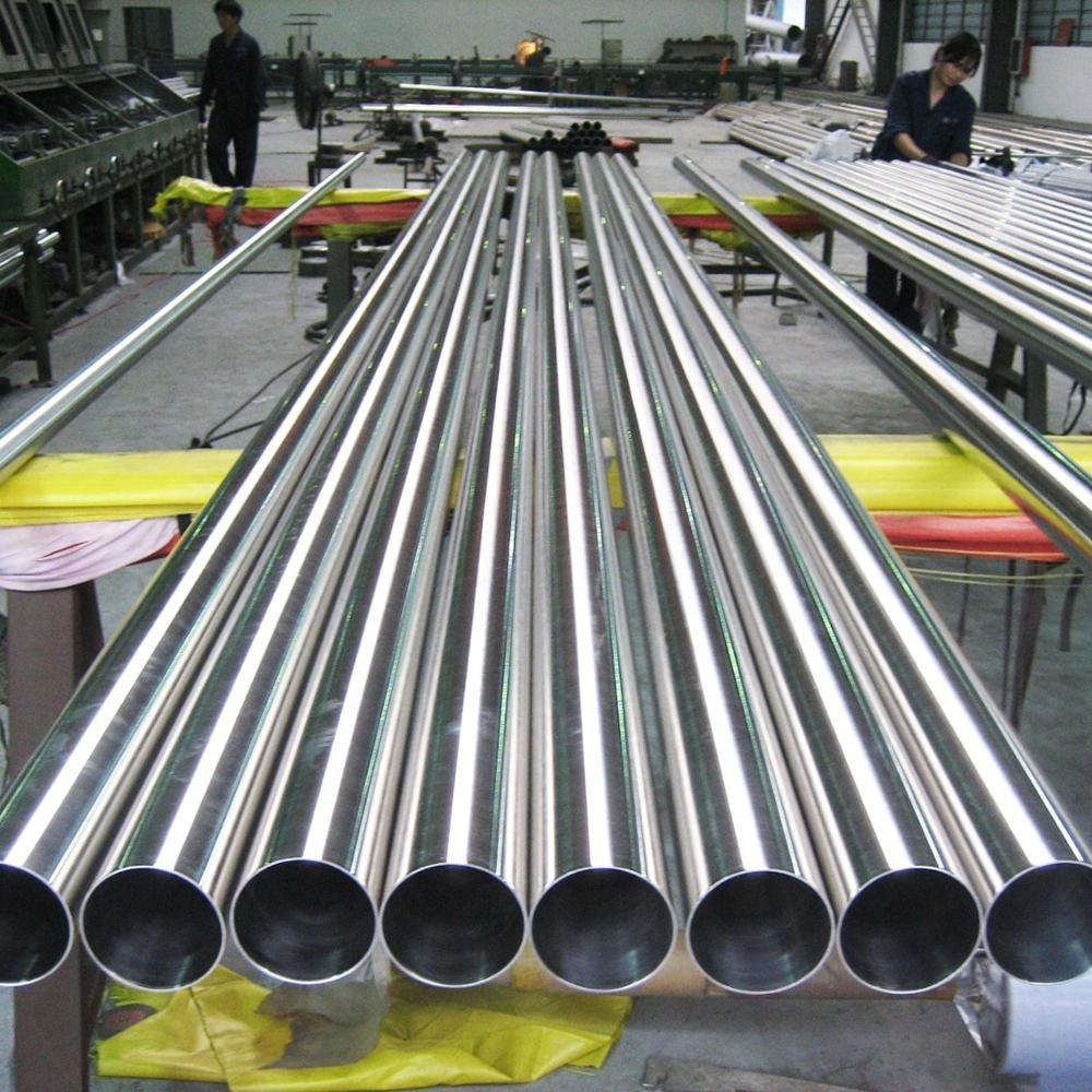 ASTM 201 316 304 304L Preço de tubos de aço inoxidável sem costura com boa qualidade