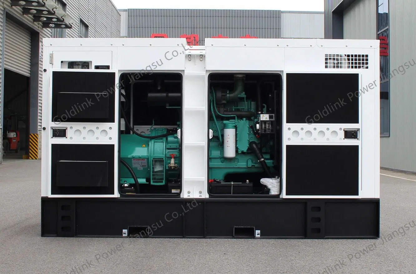 250kVA 200kw Cummins Dieselgenerator Set Schalldichte Ausführung