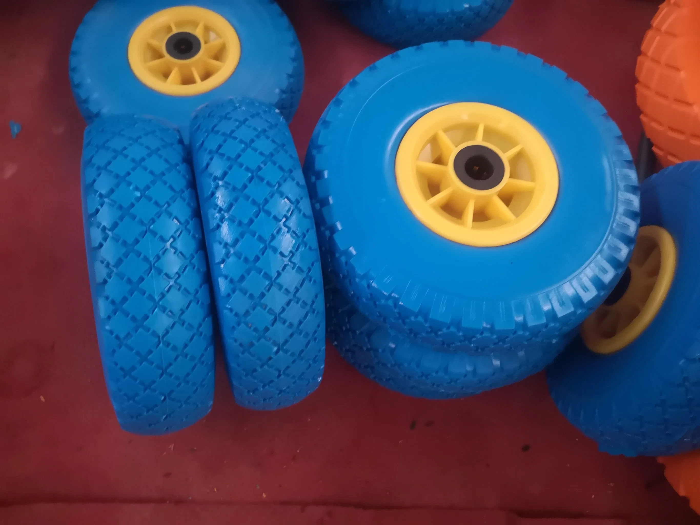 Maxtop 3.00-4 Rubber Handtruck Trolley PU Foam Wheel