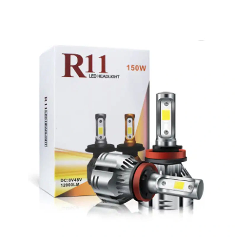 All in One Wholesale/Supplier COB LED with High Power LED Headlight R11 High Lumen for Motorcycle Car