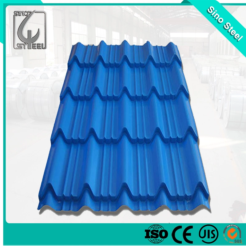 0.23mm Dx51d PE Coated Color Coated Galvanized Steel Sheet