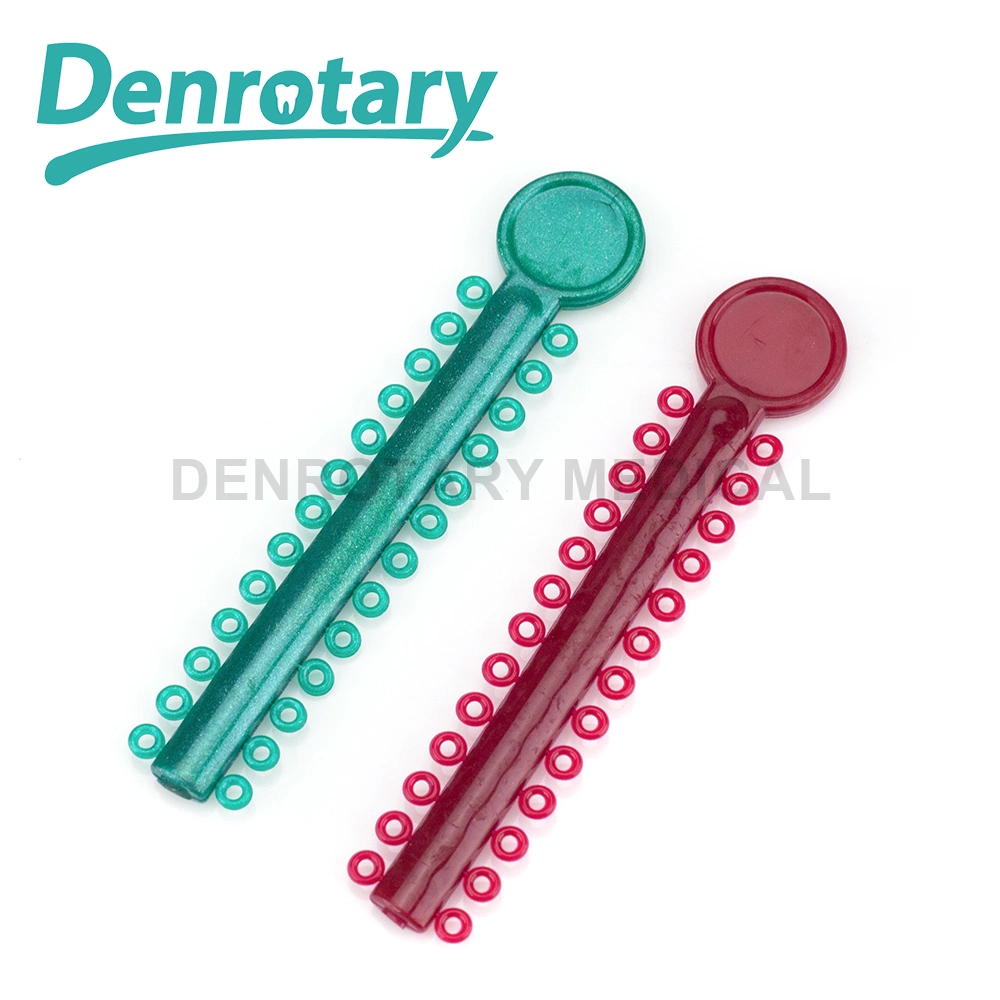 Other Dental Equipments Orthodontic Ligamax 1040 Material Bracket Colorful Key Ligature Tie for Dental Brace