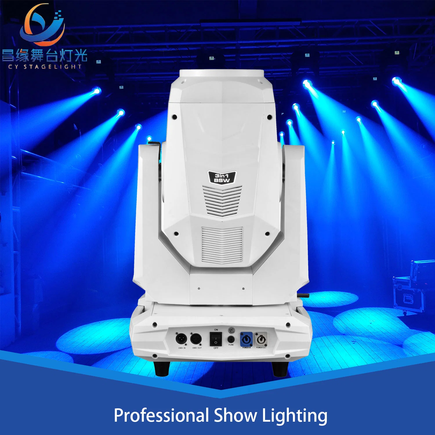 Rainbow Prisms Sharpy Super Beam Moving Head Stage Lights for Party