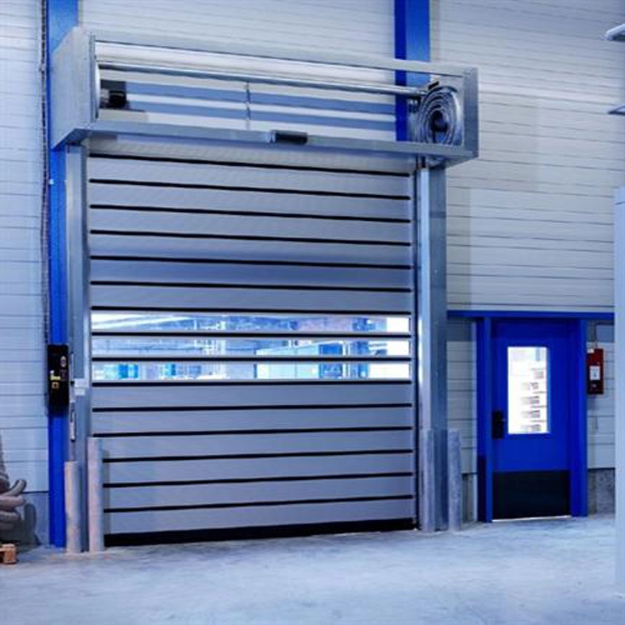 Industrial Metal High-Speed Rolling Door