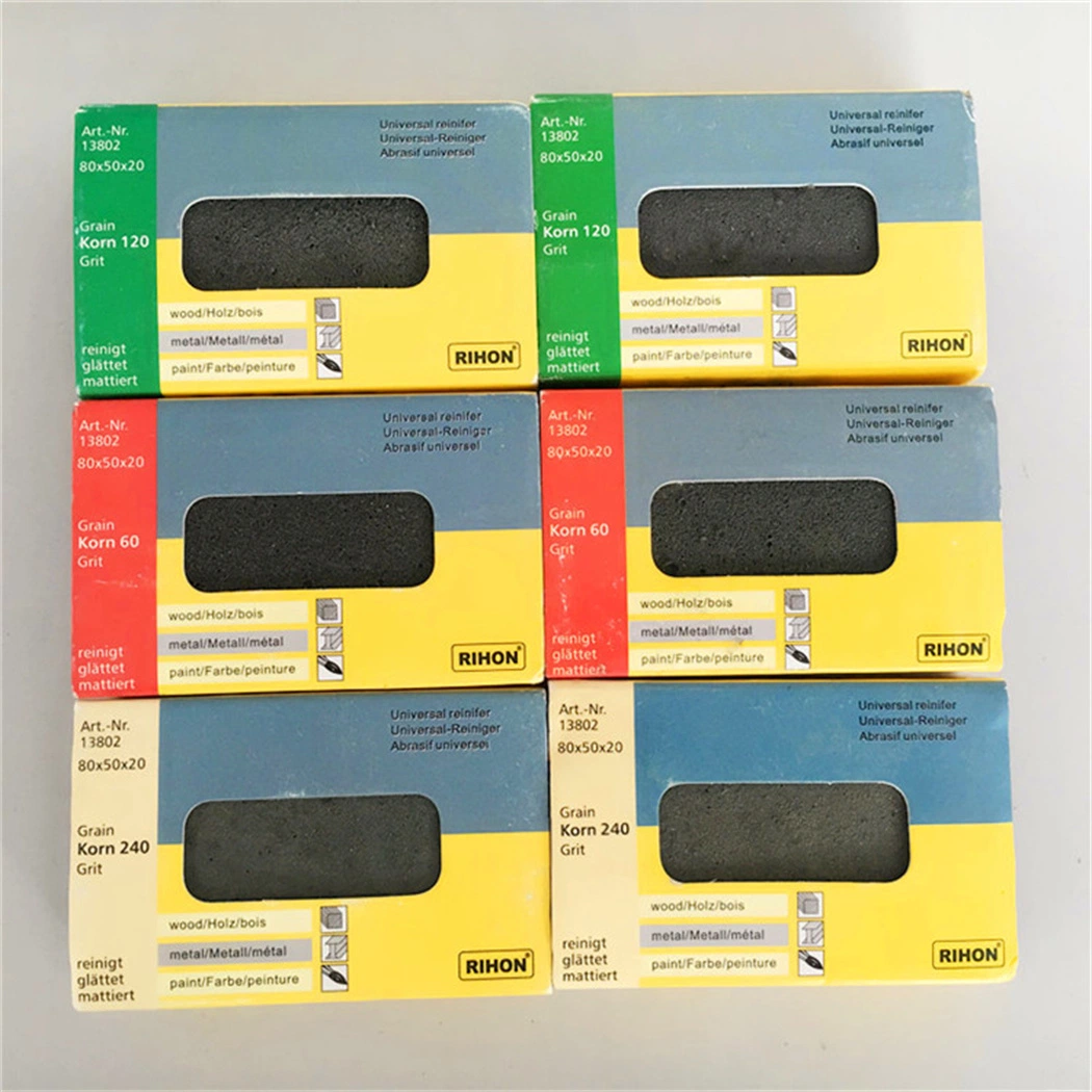 Rubber Sanding Block Flexible Abrasive Stone Block Hand Rub Elastic Stone