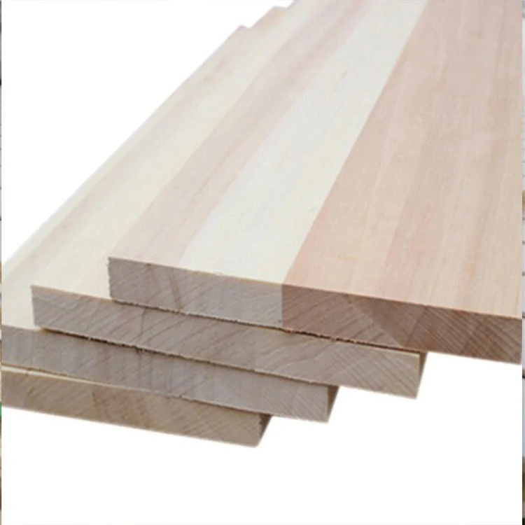 Prix bon marché acheter du bois de peuplier de feuille de bois Rectangle Log