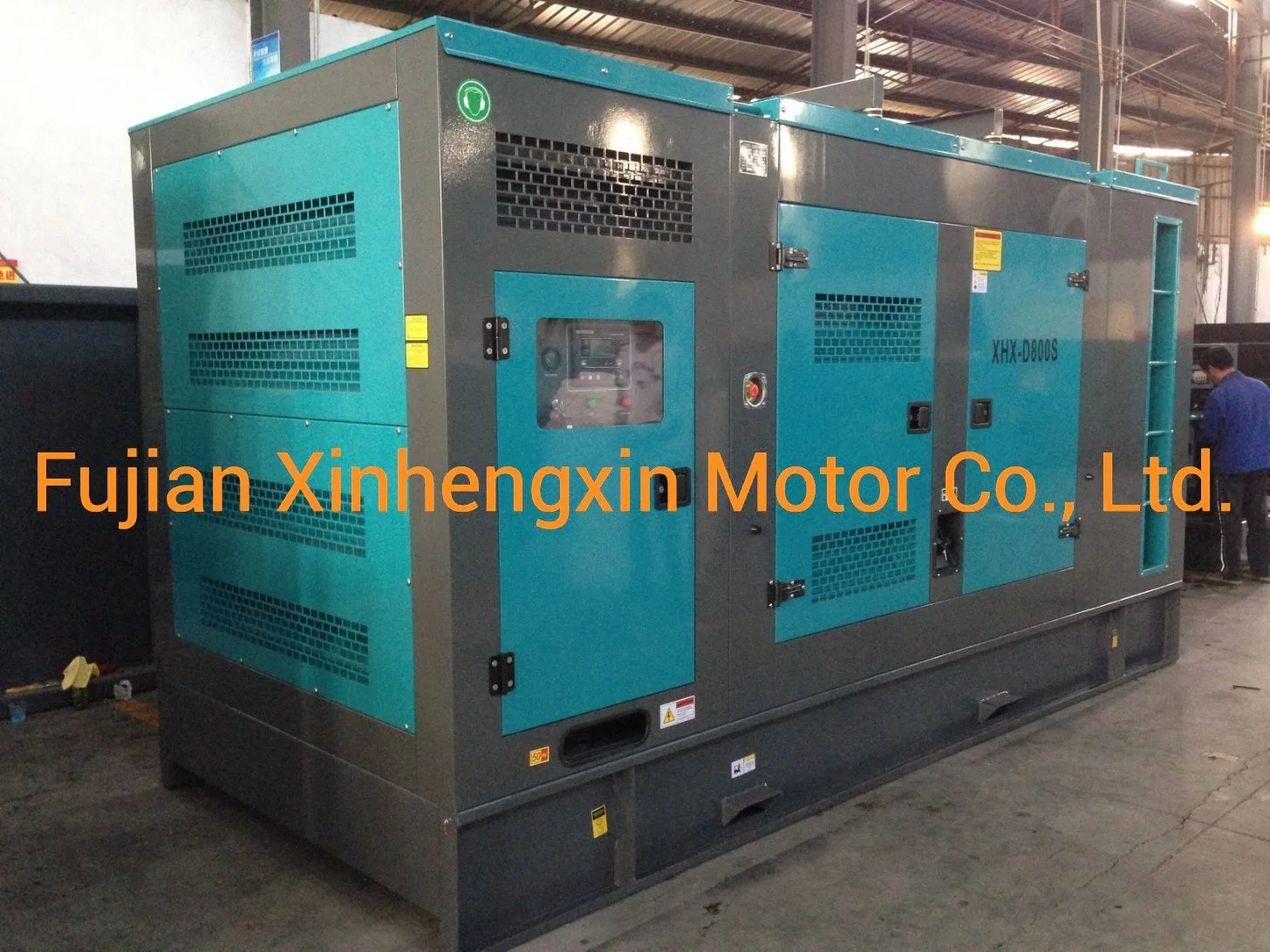 600kw Open Frame Cummins Diesel Generator with Stamford Alternator 750kVA