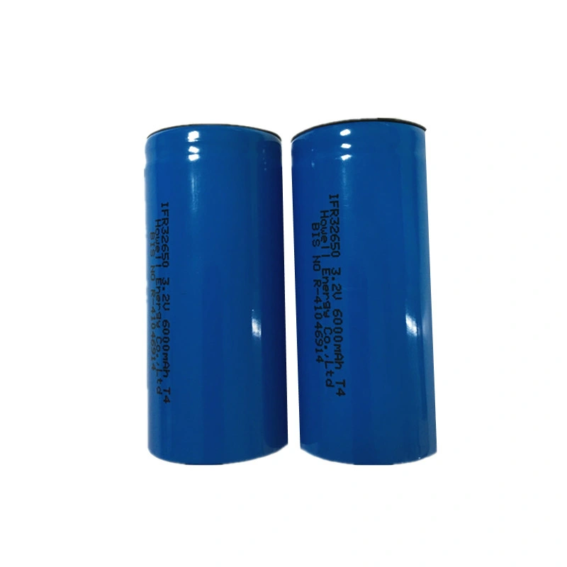 Ifr32650/32700 3.2V 6ah 6000mAh LiFePO4 Cell for EV