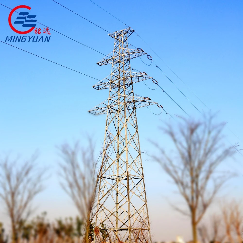 Galvanized Steel Substation Structure Transmission Tower