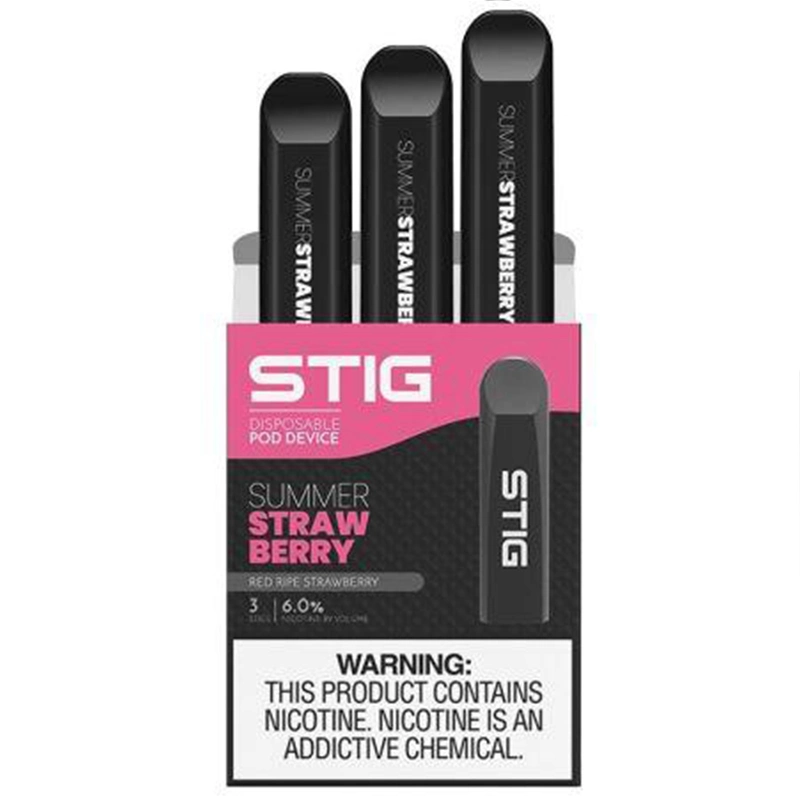 Electronic Cigarette Disposable Pod Device 3 PCS Per Pack Vgod Stiig with 8 Flavors Fast Shipping