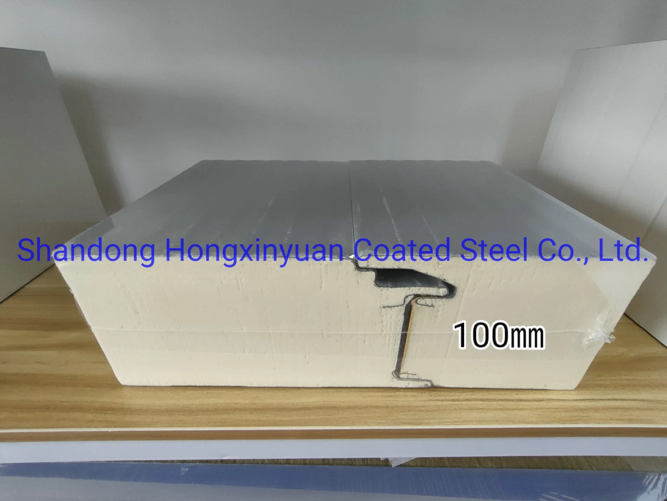 PU Polyurethane Foam Insulation Sandwich Roof and Wall Panel for Cold Room/Industry Shop