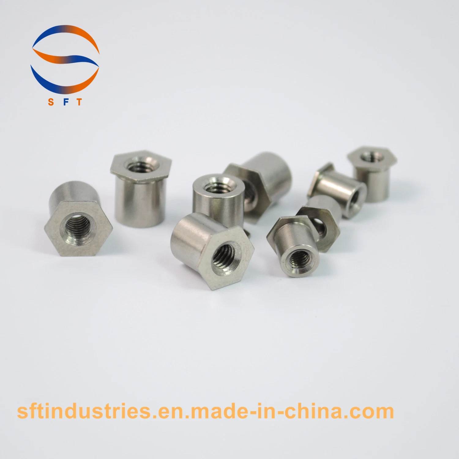 M4 Carbon Steel Zinc Plating Self Clinching Nut ISO13918