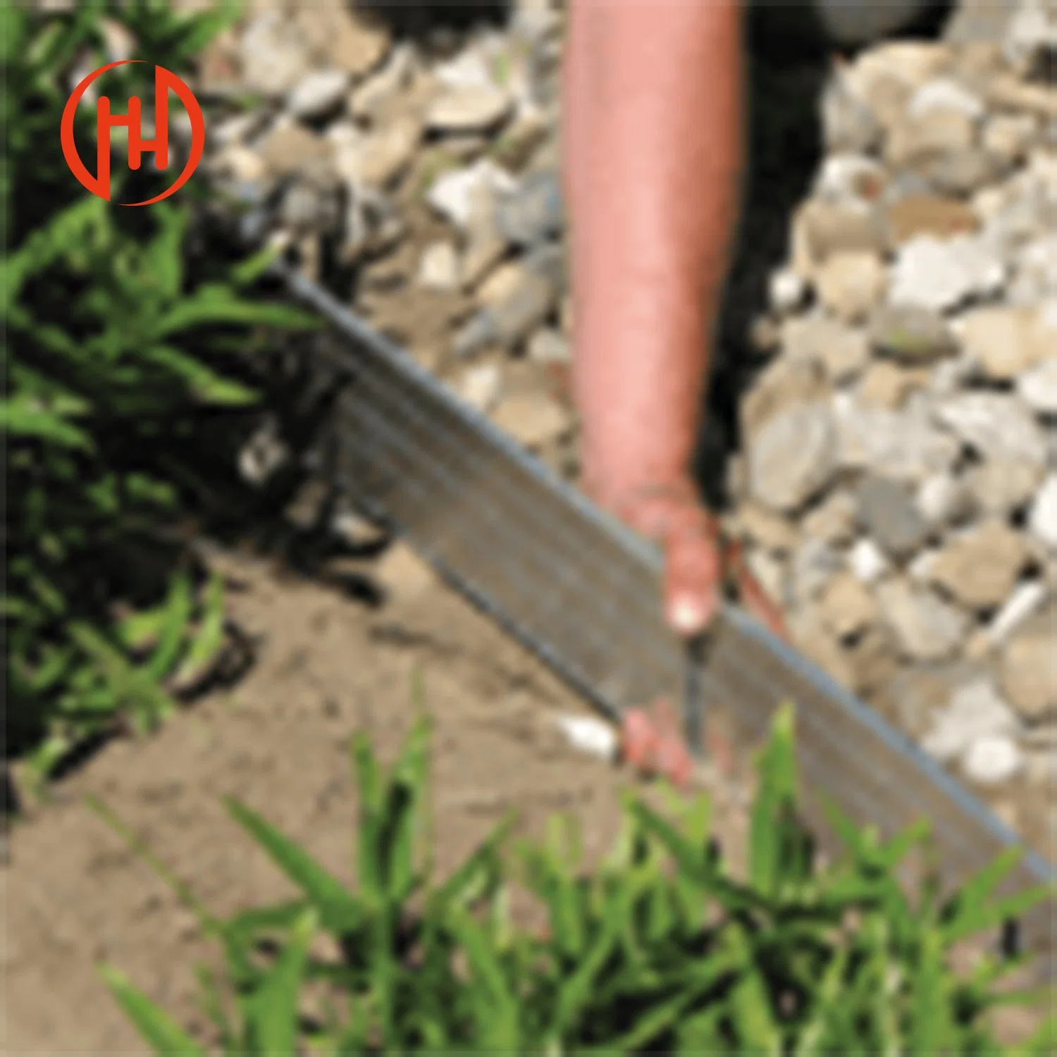 Wholesale/Supplier Lawn Edging Green Finished Flexible Aluminium Landscape Edging Easy Installation