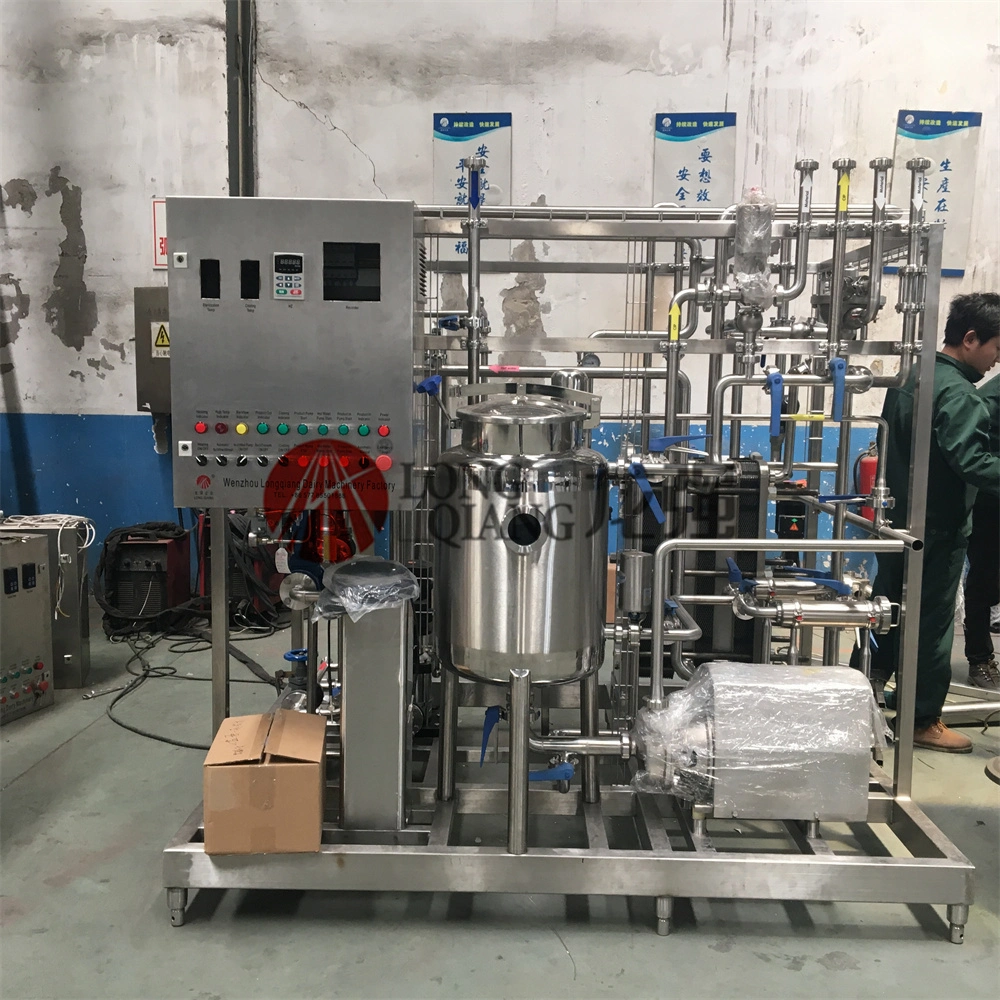 China Customized SS304 or SS316 Sterilization Liquid Food Processing Pasteurization Machine Htst Sterilizer