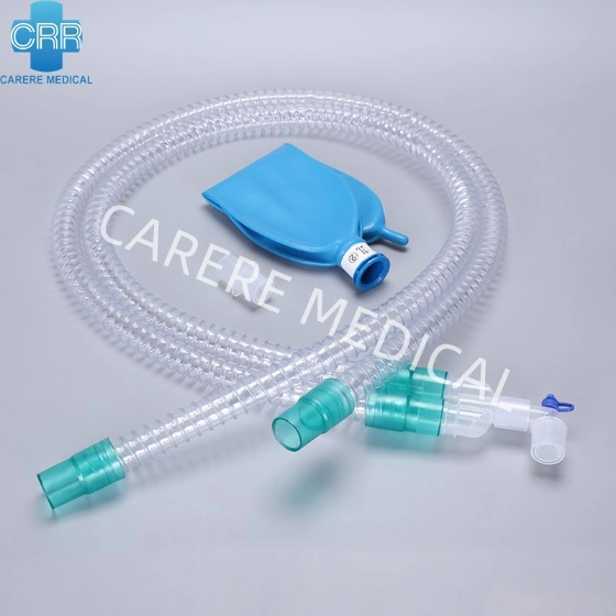 High Quality Disposablemedical Anesthesia Breathing Circuit, Expandable, Corrugated, Smoothbore