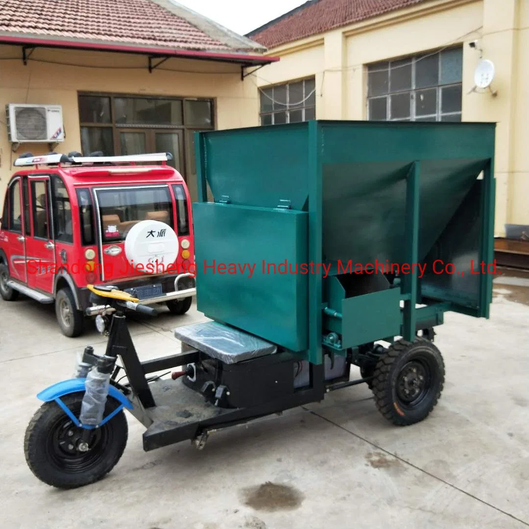 Factory Direct Sale Three-Wheel Spreader Agriculture Animal Husbandry Breeding Areas Feeding Equipment