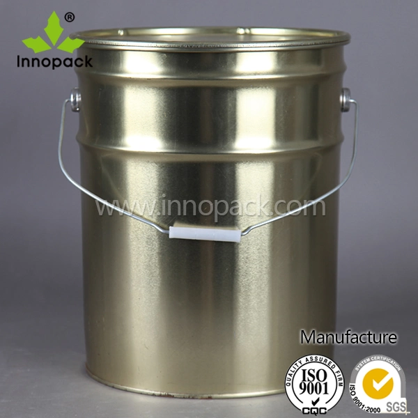 18-25L Paint Bucket with Ring Lock Lid for Paint/Chemical Oil Use