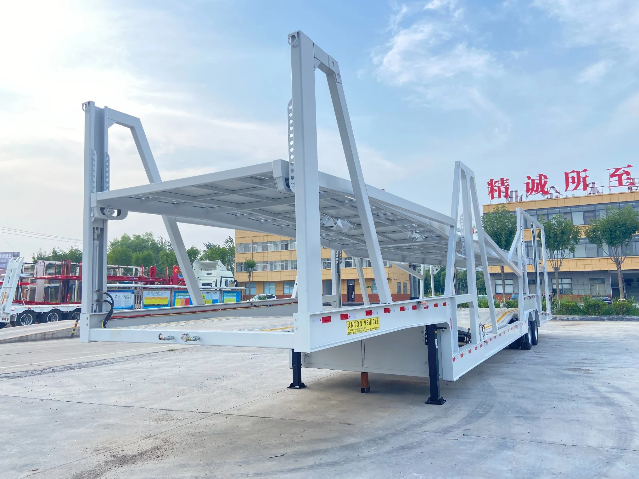 Wholesale/Supplier 2 3 Axle Double Deck Car Transport Trailers for Sale