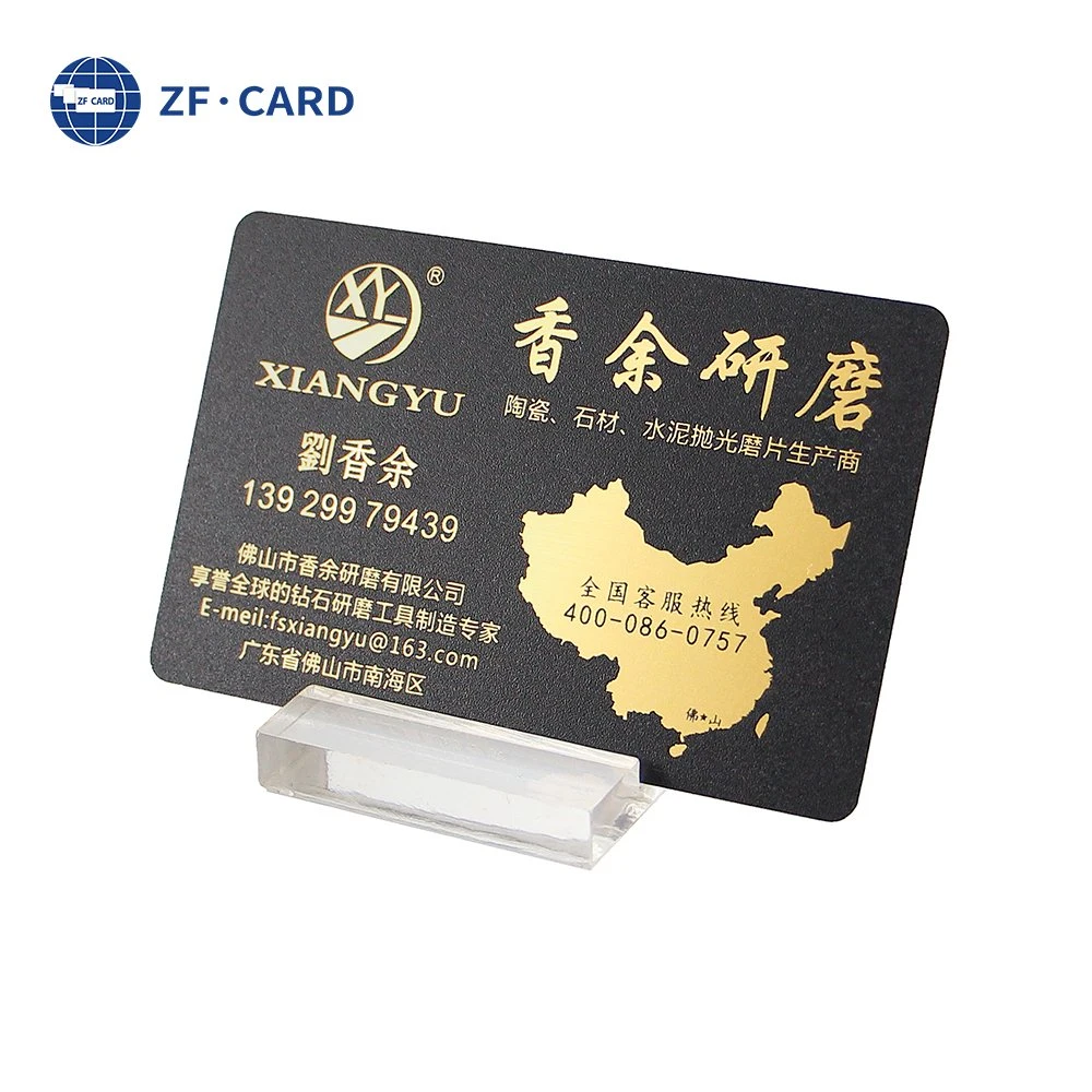 Free Sample 13.56MHz RFID PVC Card MIFARE Plus (R) X 2K (7B) Contactless Luxury Business Card