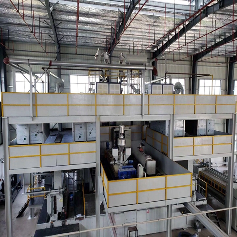 Spunbonded Nonwoven Fabric Making Machine 4.2 Meters Ss/SMS Nonwoven Production Line