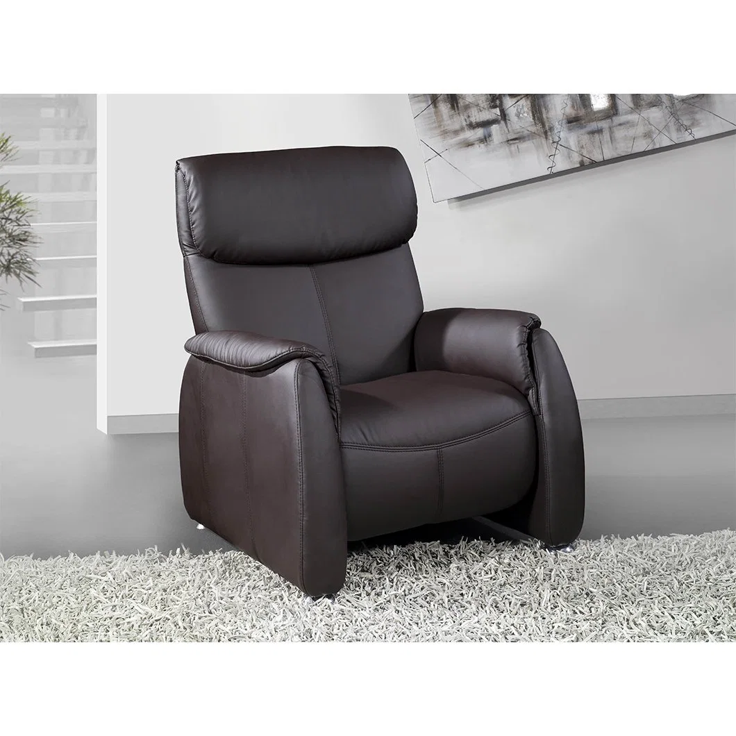 Tomo high Quality Modern Furniture Home Theater Recliner with Lowered Table Leather Sofa