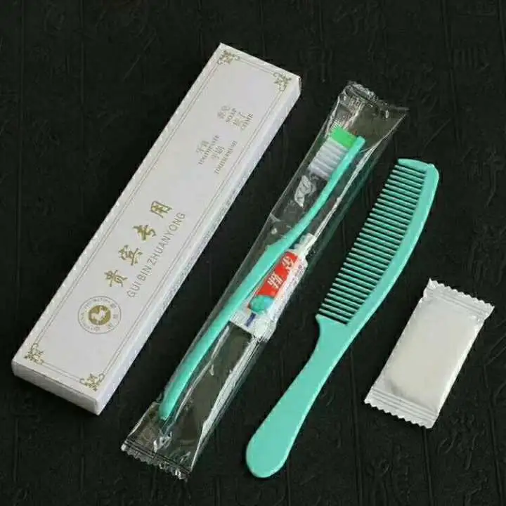 Dental Kit/Comb Set in Box with Hotel Amenities for Hotel Room Using