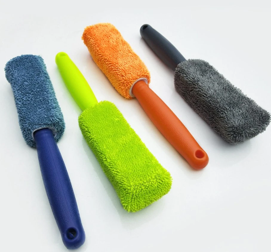 Microfiber Rapidly Cloth Car Wheel & Tire Cleaning Wash Brush