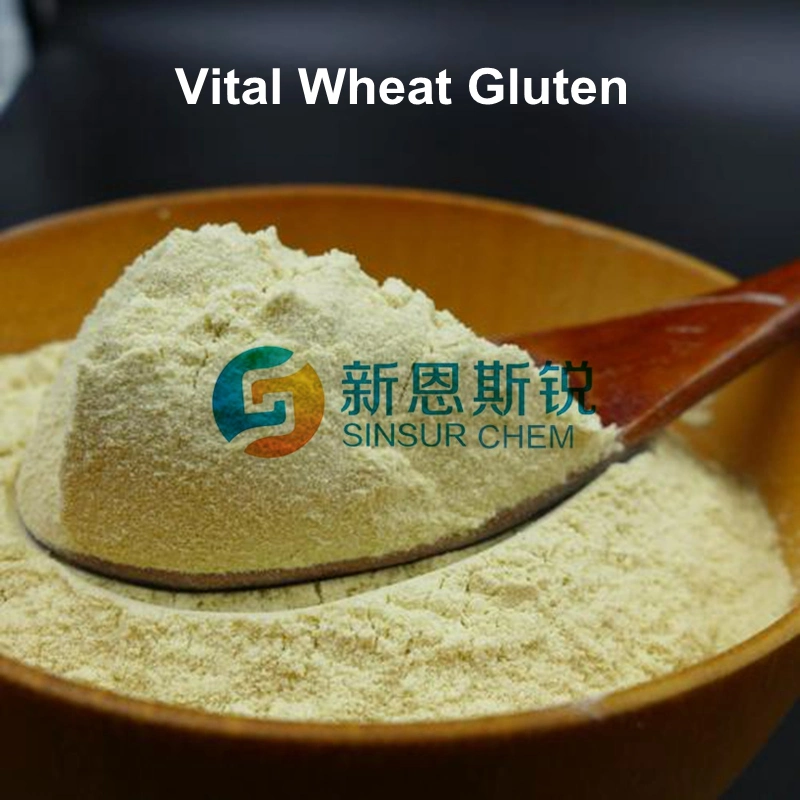 Food Additive Factory Supply Food Grade High Protein Vital Wheat Gluten