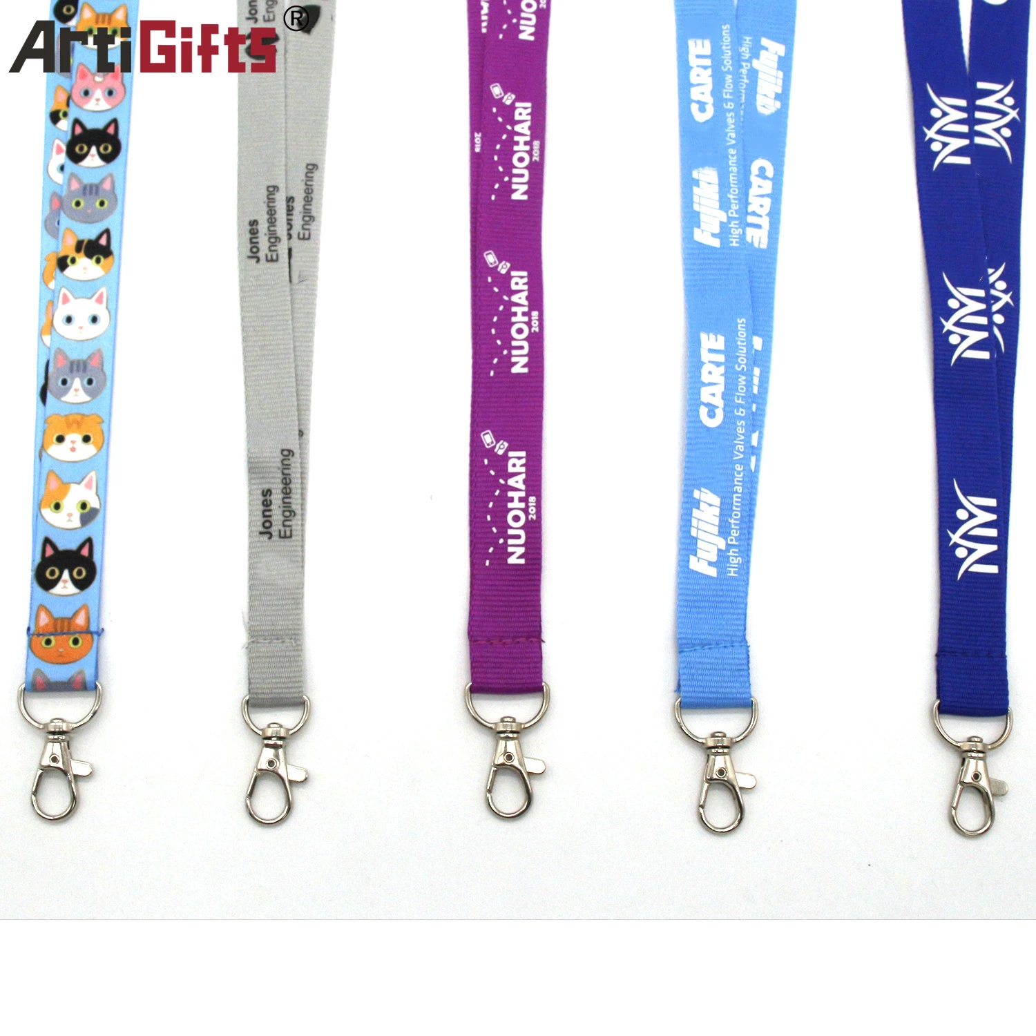 High quality/High cost performance  Cheap Custom Neck Strap Colorful Belt Individual Polyester Lanyard