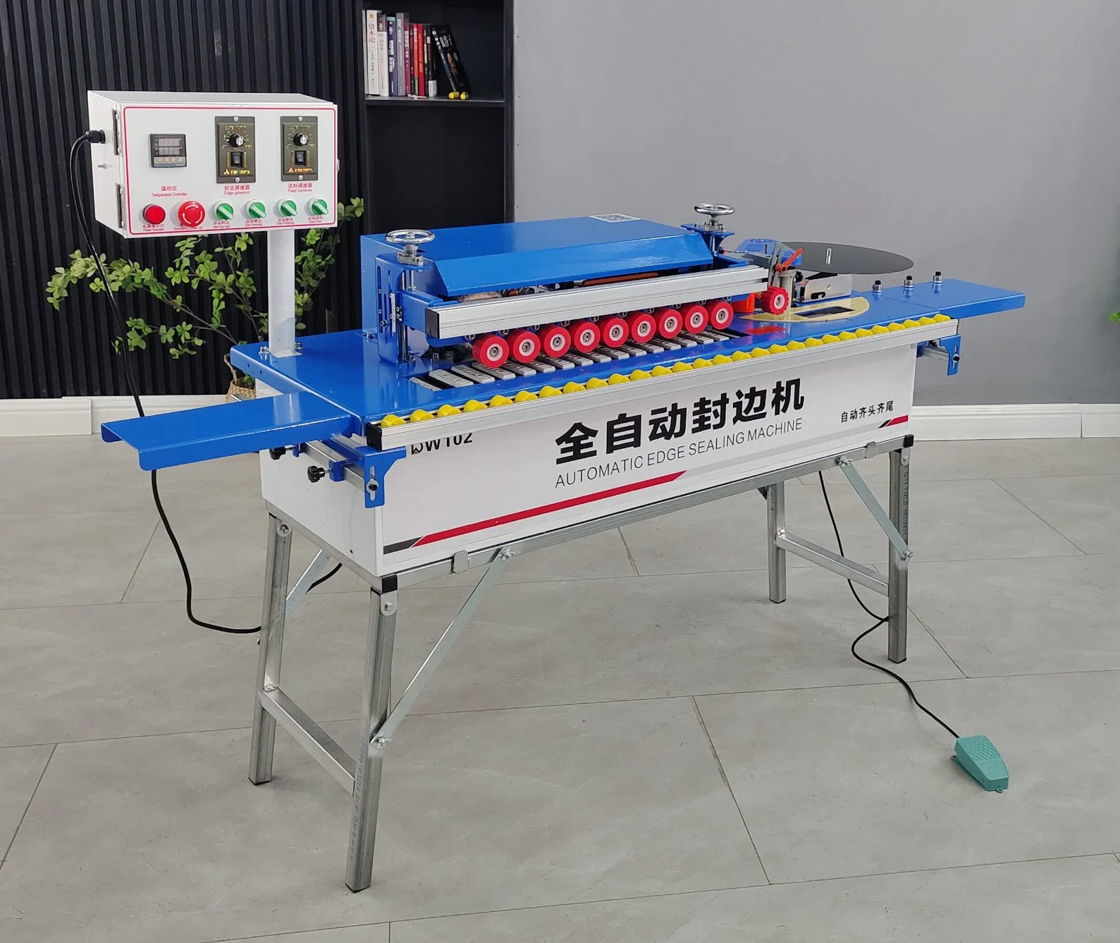 Automatic Gluing Edge Banding Plywood Linear Sealing and Repairing Machine